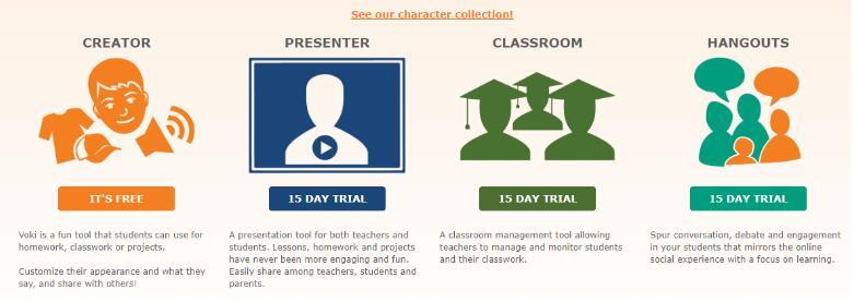 Voki AI video creation for students and teachers